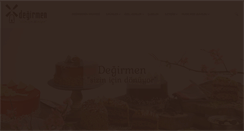 Desktop Screenshot of degirmenpastaneleri.com